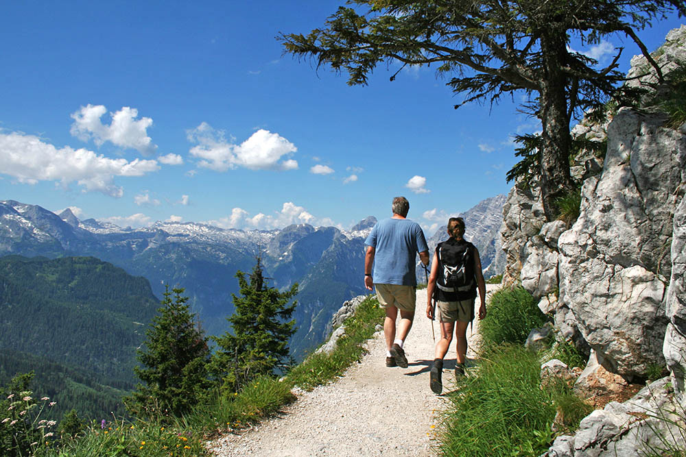 Hiker on the Jenner