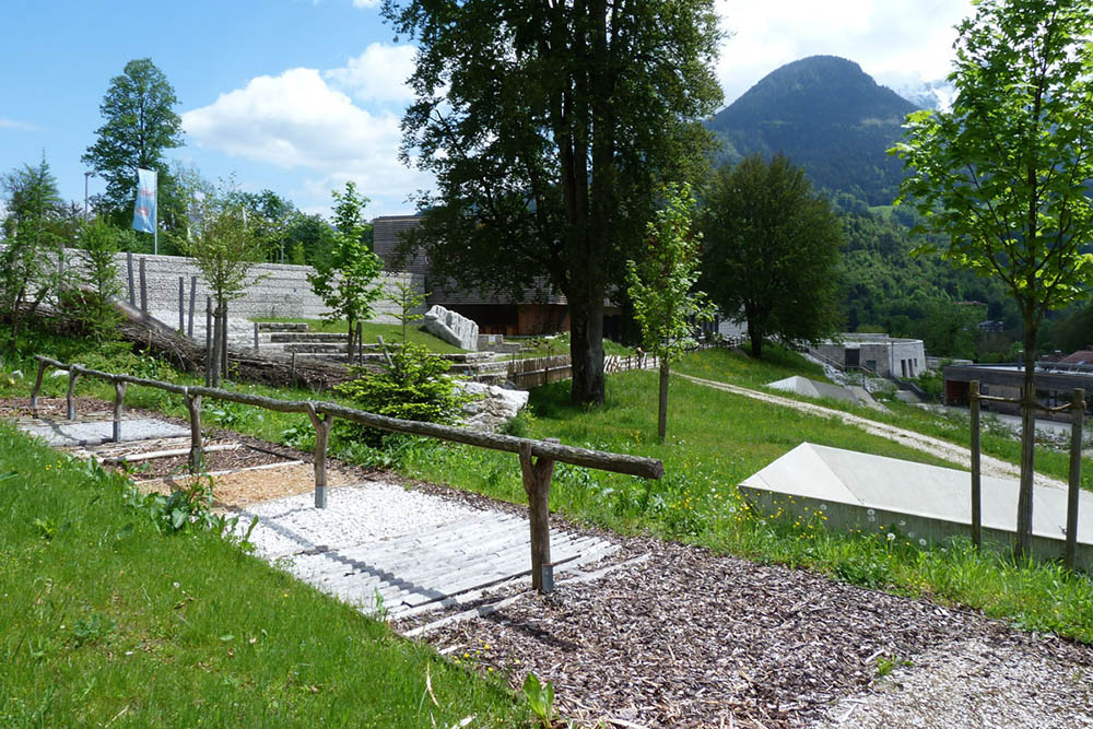 Forest square outdoor area house of mountains