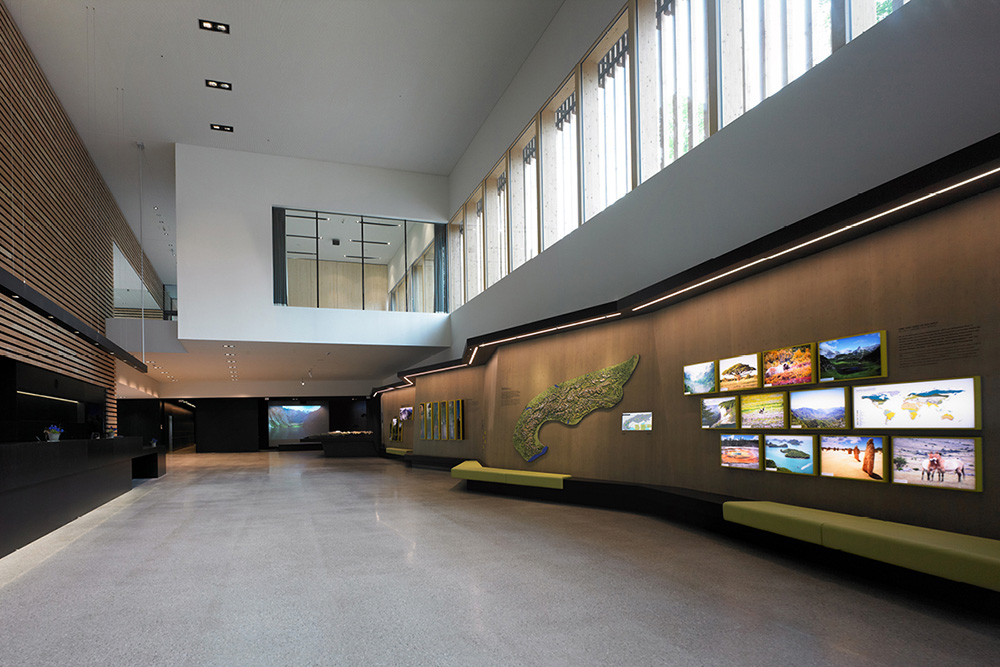 Foyer Nationalparkzentrum Haus der Berge