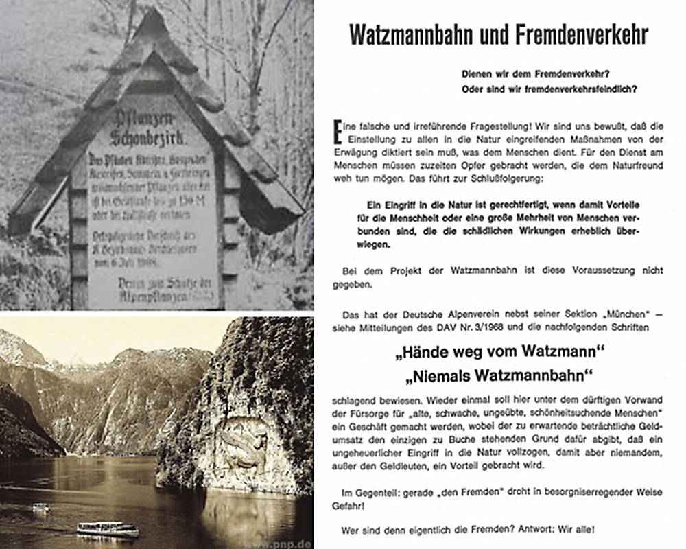 Pflanzenschonbezirk und Naturschutzgebiet Königssee