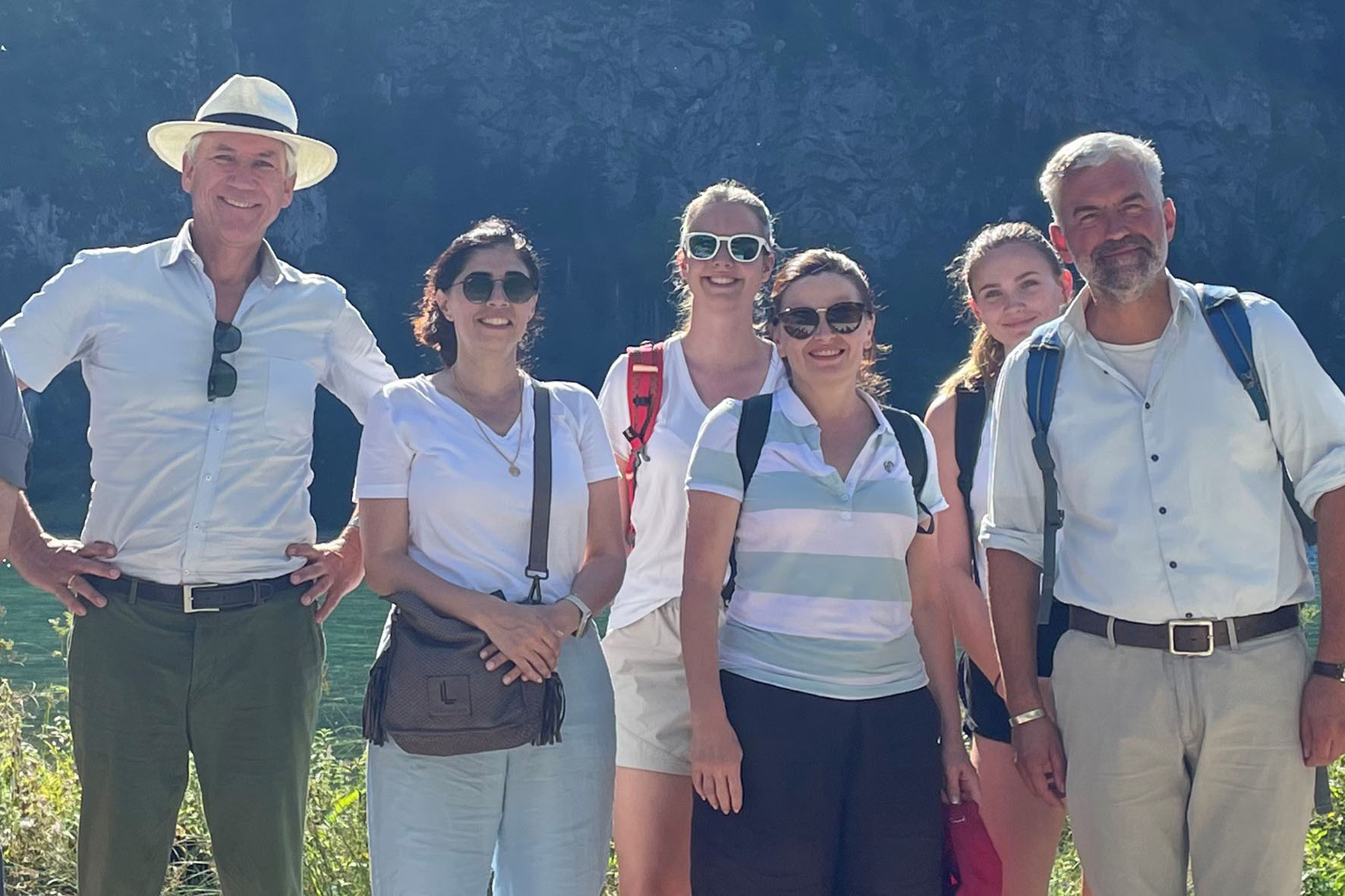 Pressebild: Delegation aus Israel zu Gast am Königssee