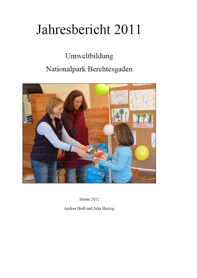 Jahresbericht Umweltbildung 2011